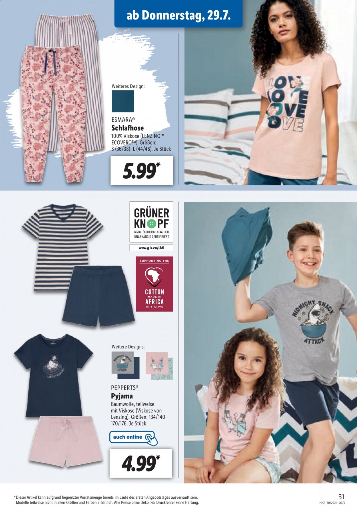 Lidl Prospekte  - 26.07.2021 - 31.07.2021. Seite 31