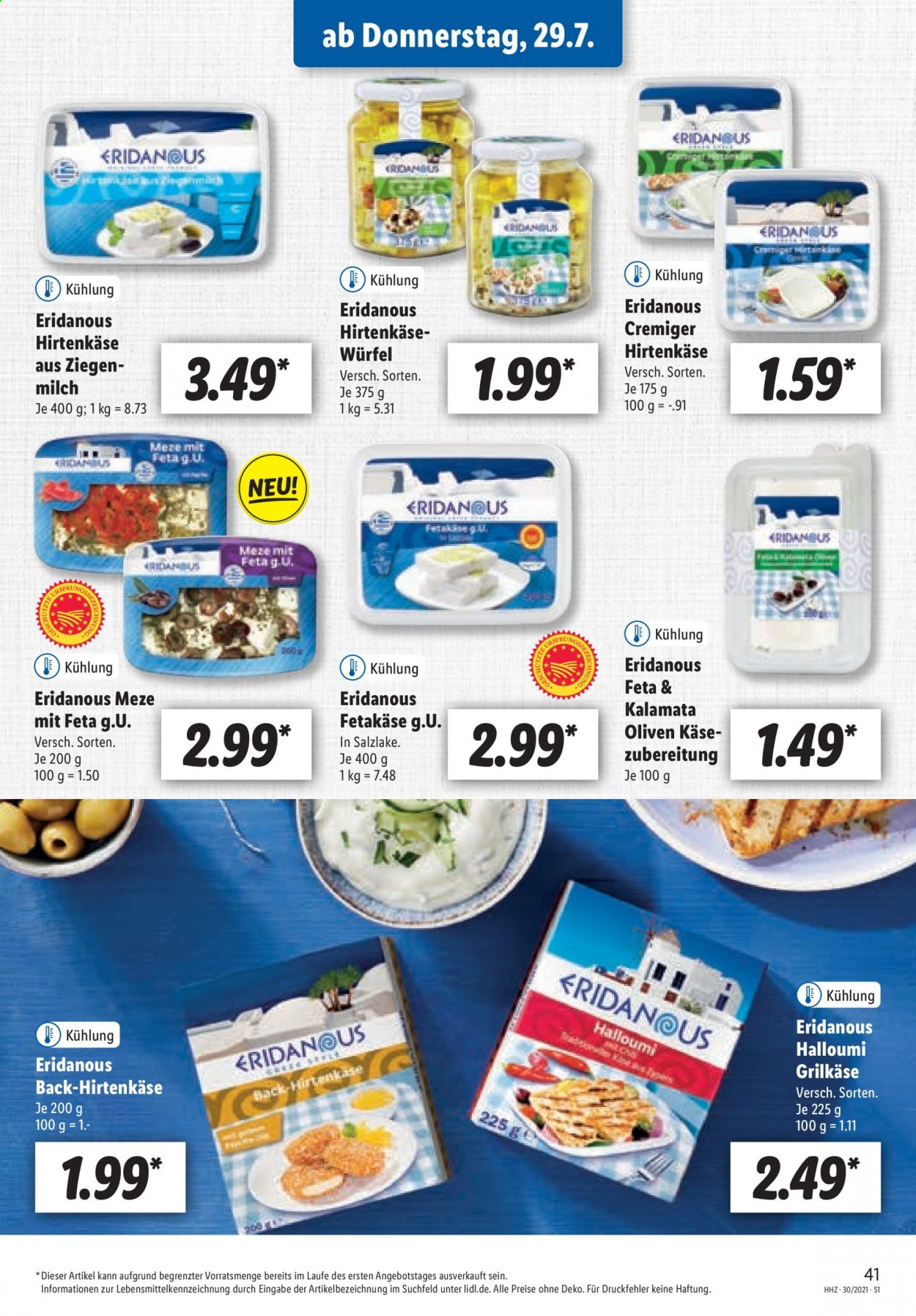 Lidl Prospekte  - 26.07.2021 - 31.07.2021. Seite 41