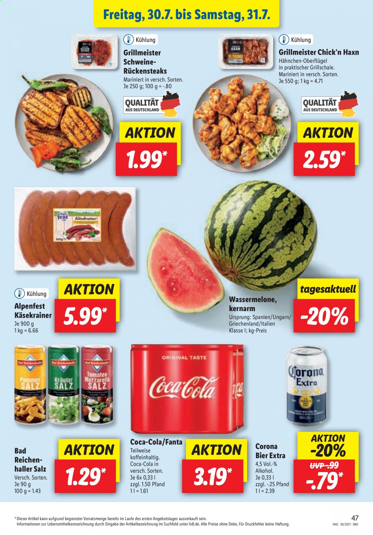 Lidl Prospekte  - 26.07.2021 - 31.07.2021. Seite 47