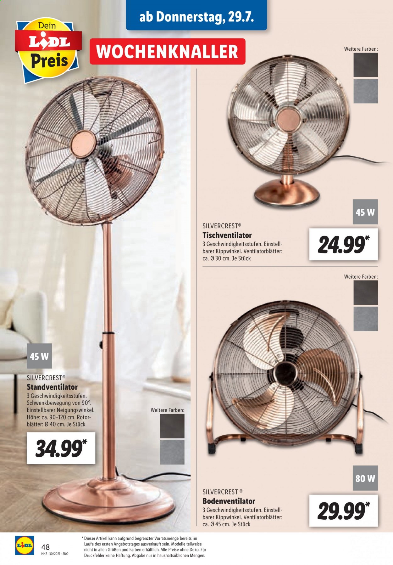 Lidl Prospekte  - 26.07.2021 - 31.07.2021. Seite 48