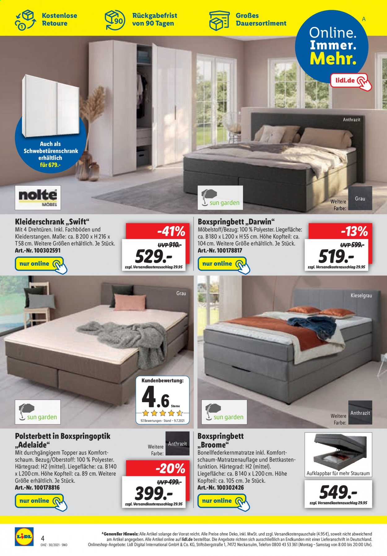 Lidl Prospekte  - 26.07.2021 - 31.07.2021. Seite 56
