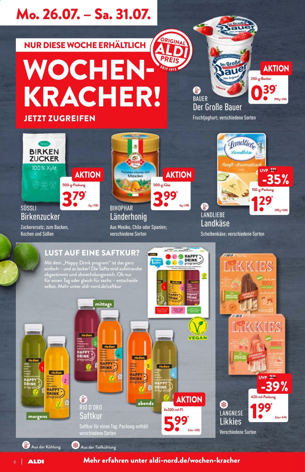 ALDI Nord Prospekte  - 26.07.2021 - 31.07.2021. Seite 6