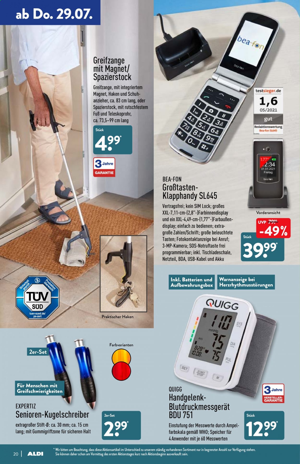 ALDI Nord Prospekte  - 26.07.2021 - 31.07.2021. Seite 20