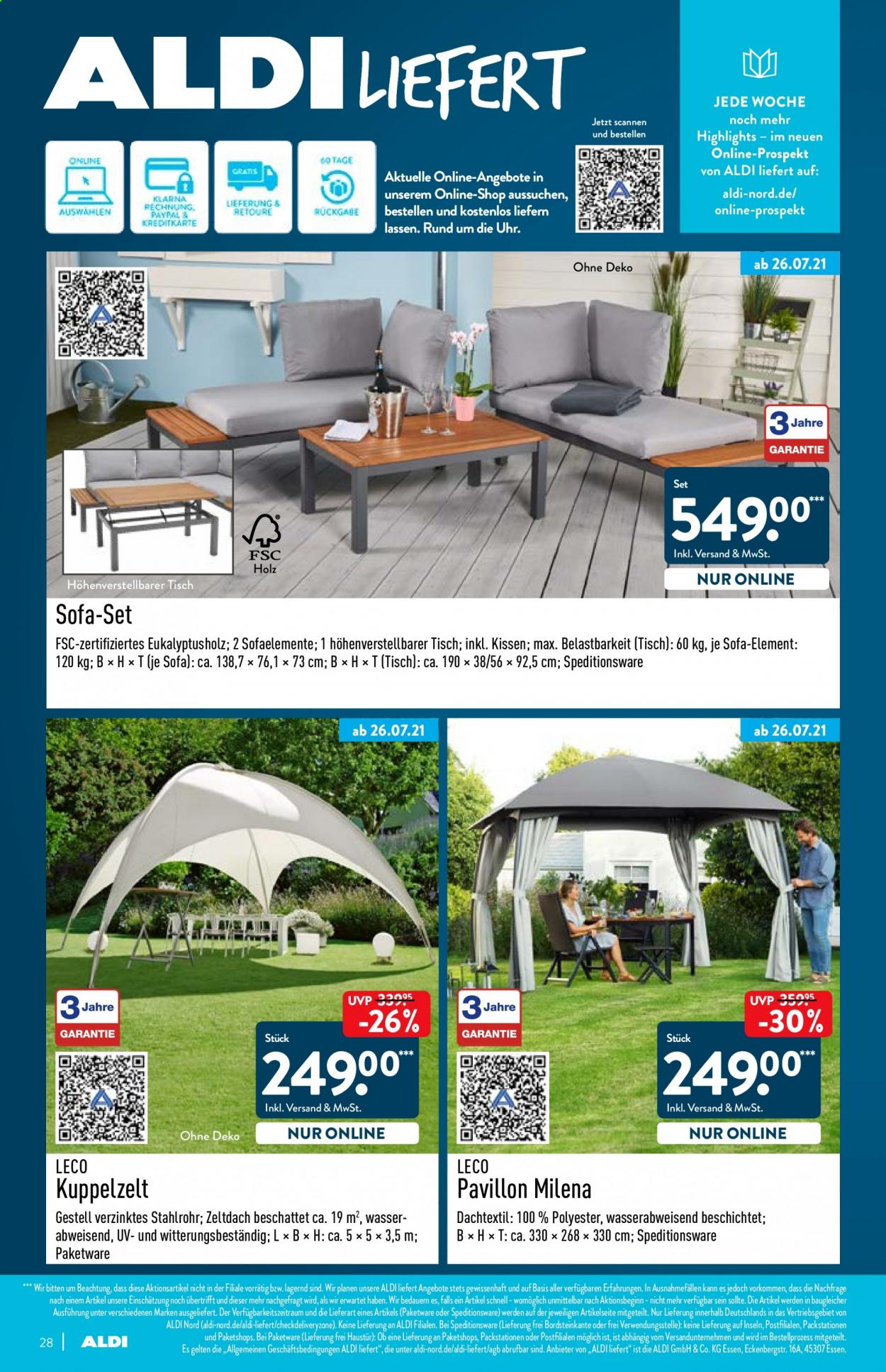 ALDI Nord Prospekte  - 26.07.2021 - 31.07.2021. Seite 28