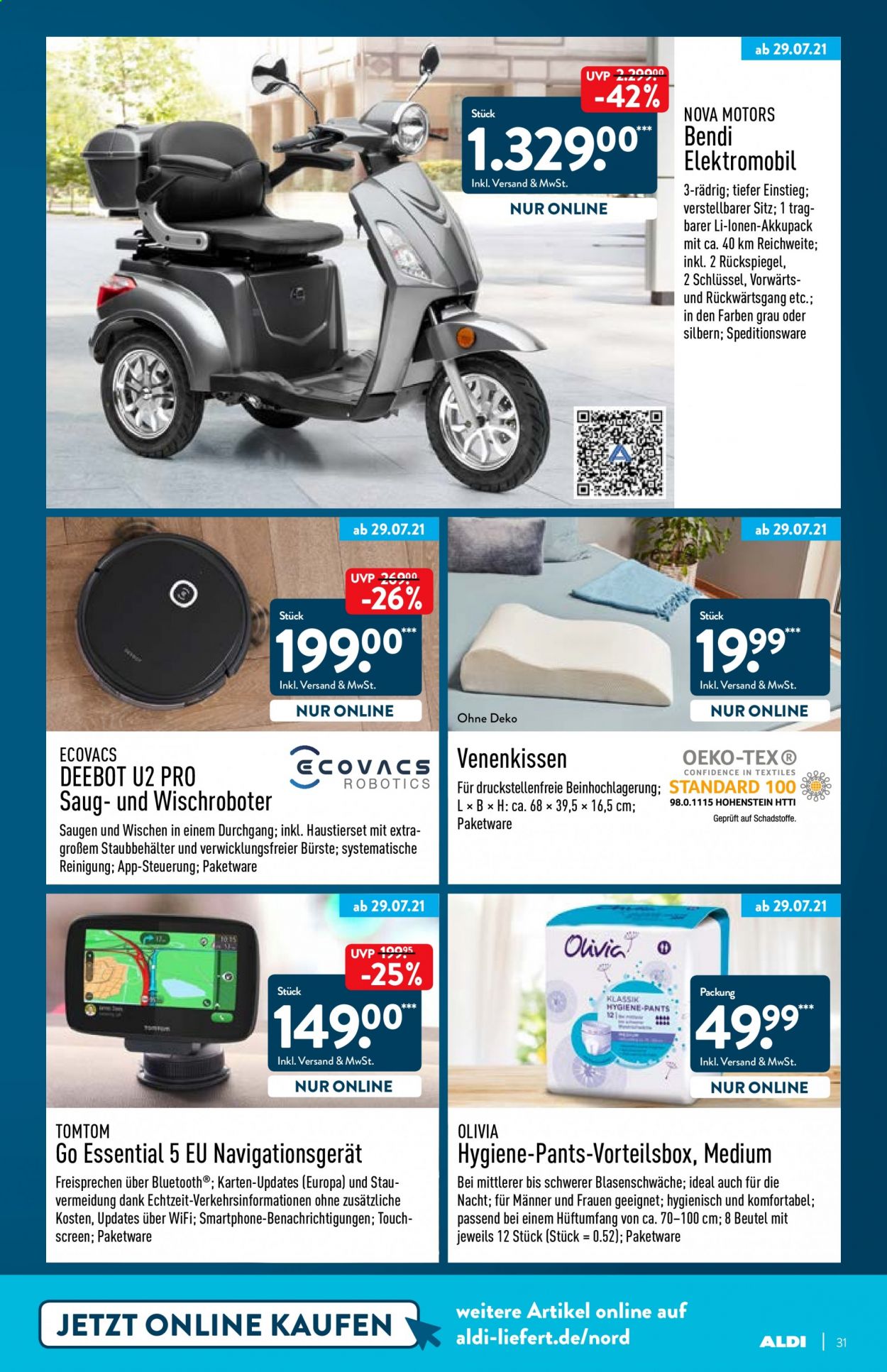 ALDI Nord Prospekte  - 26.07.2021 - 31.07.2021. Seite 31