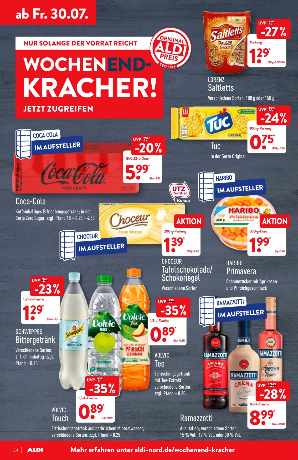 ALDI Nord Prospekte  - 26.07.2021 - 31.07.2021. Seite 34
