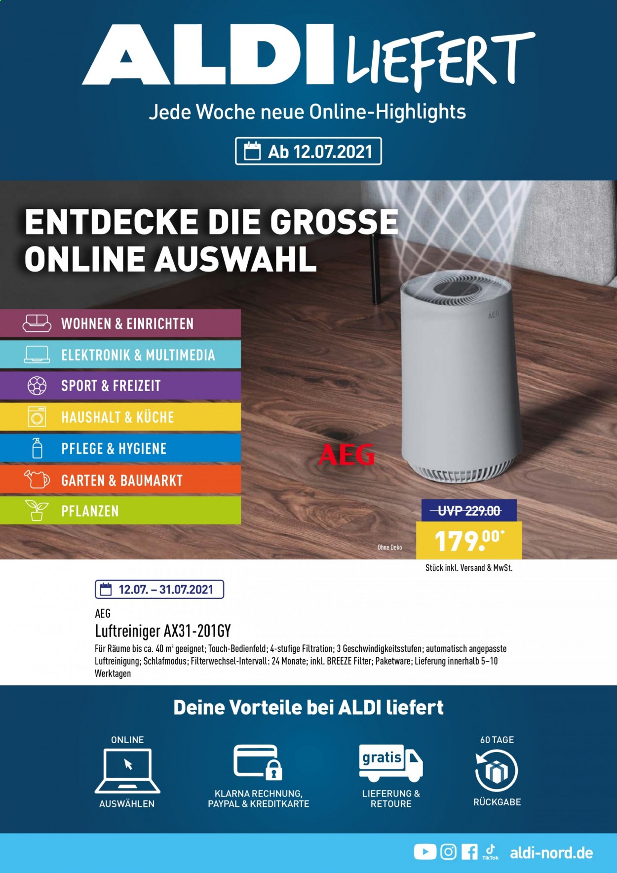 ALDI Nord Prospekte . Seite 1