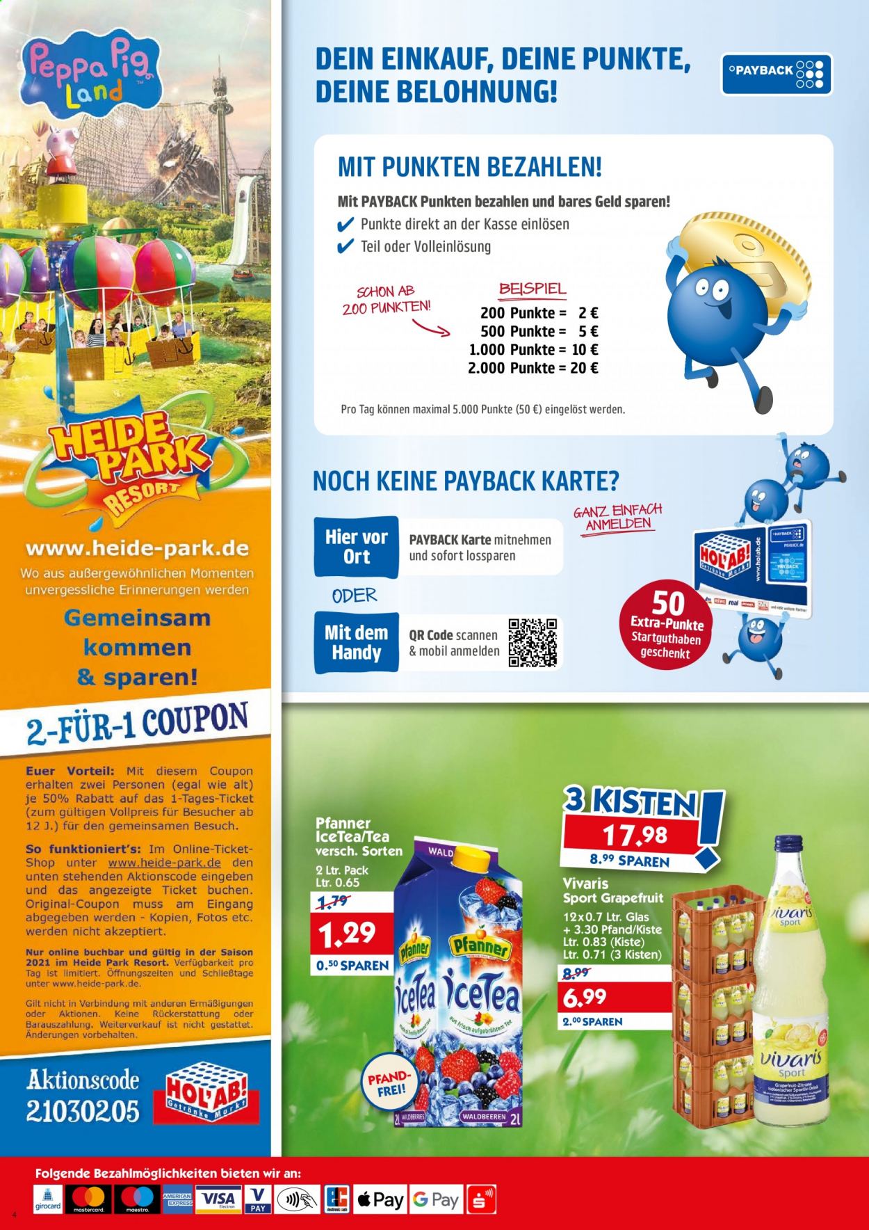 Hol'ab! Getränkemarkt Prospekte  - 19.07.2021 - 24.07.2021. Seite 4