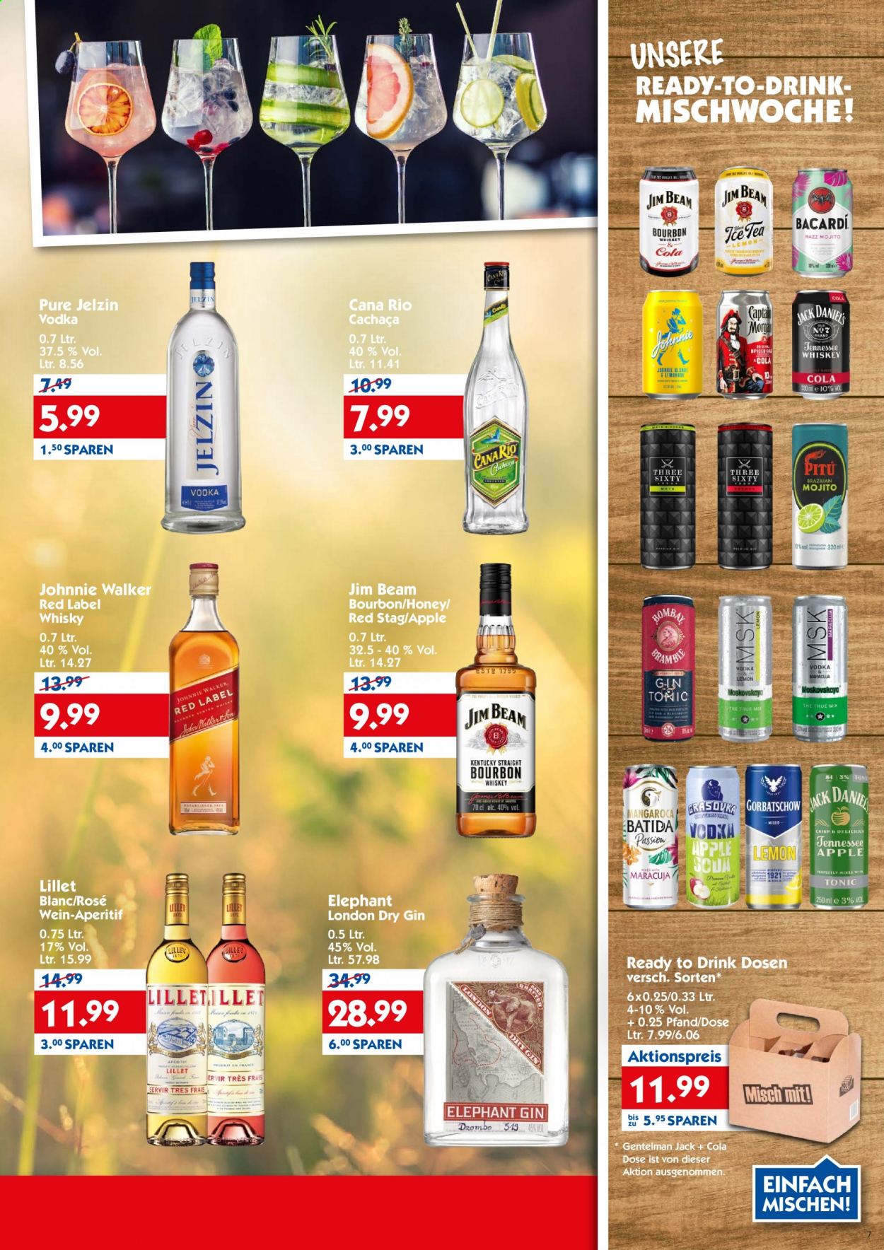 Hol'ab! Getränkemarkt Prospekte  - 19.07.2021 - 24.07.2021. Seite 7