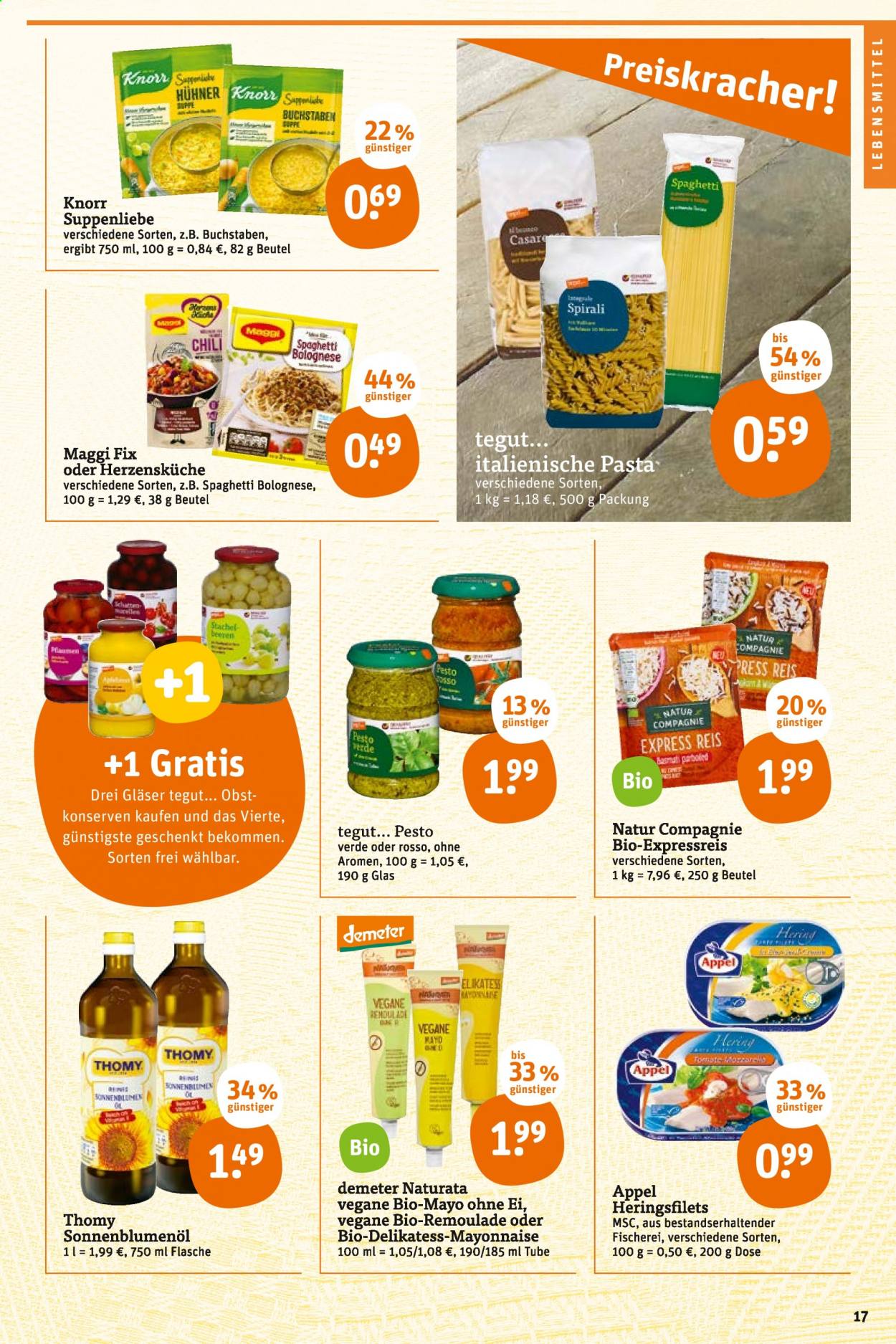 tegut... Prospekte  - 19.07.2021 - 24.07.2021. Seite 17