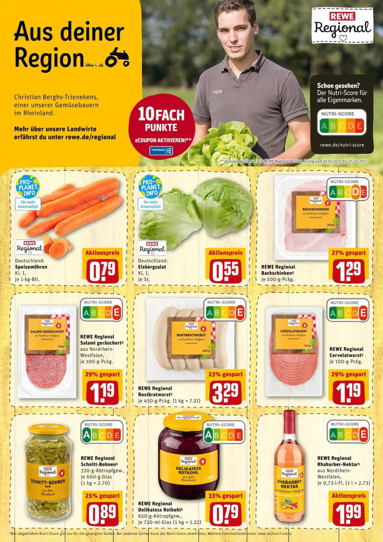 REWE Prospekte  - 19.07.2021 - 24.07.2021. Seite 11