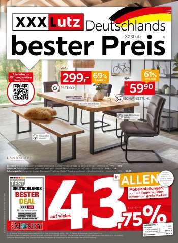Prospekte XXXLutz - 12.7.2021 - 25.7.2021.