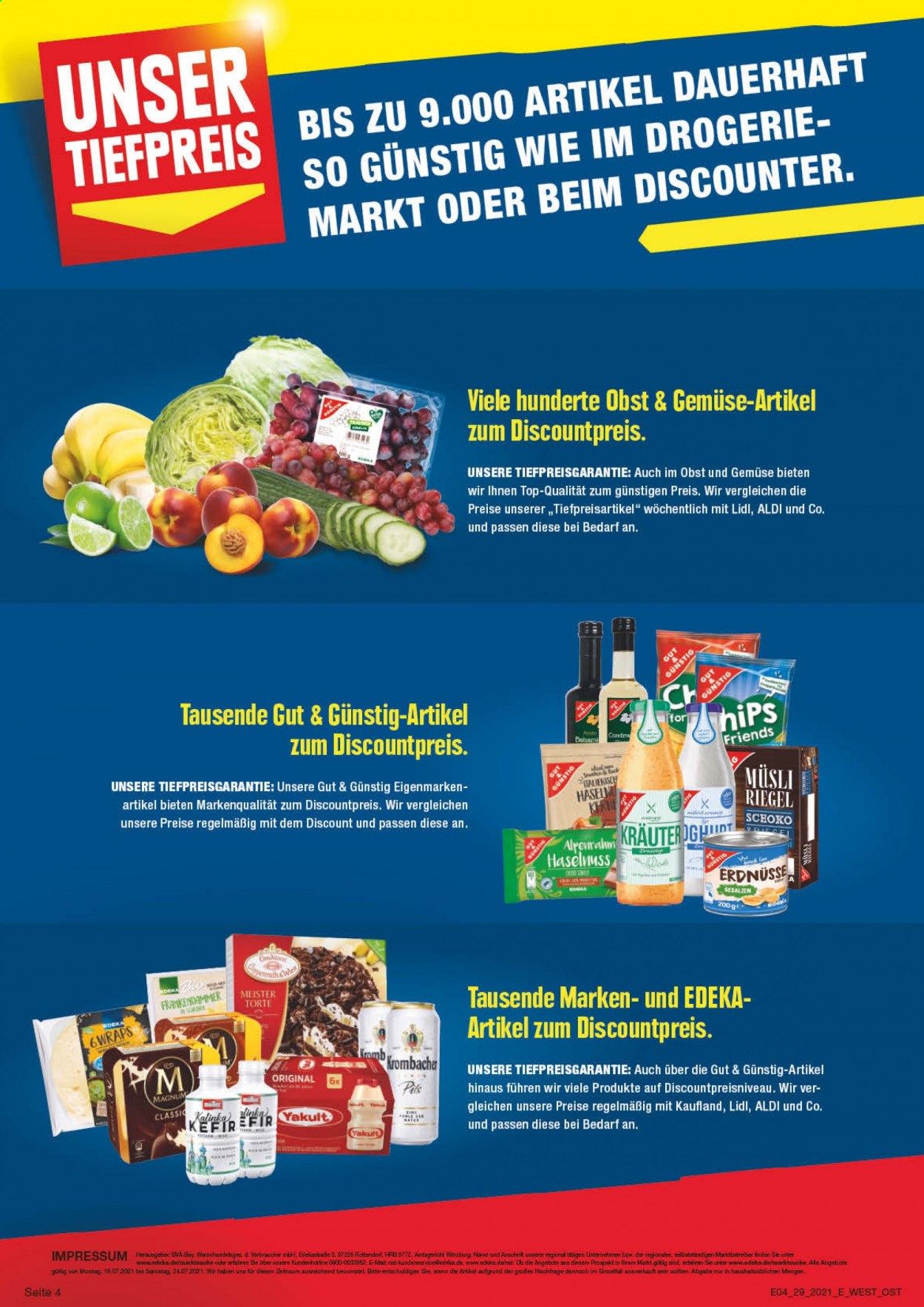 Edeka Prospekte  - 19.07.2021 - 24.07.2021. Seite 18