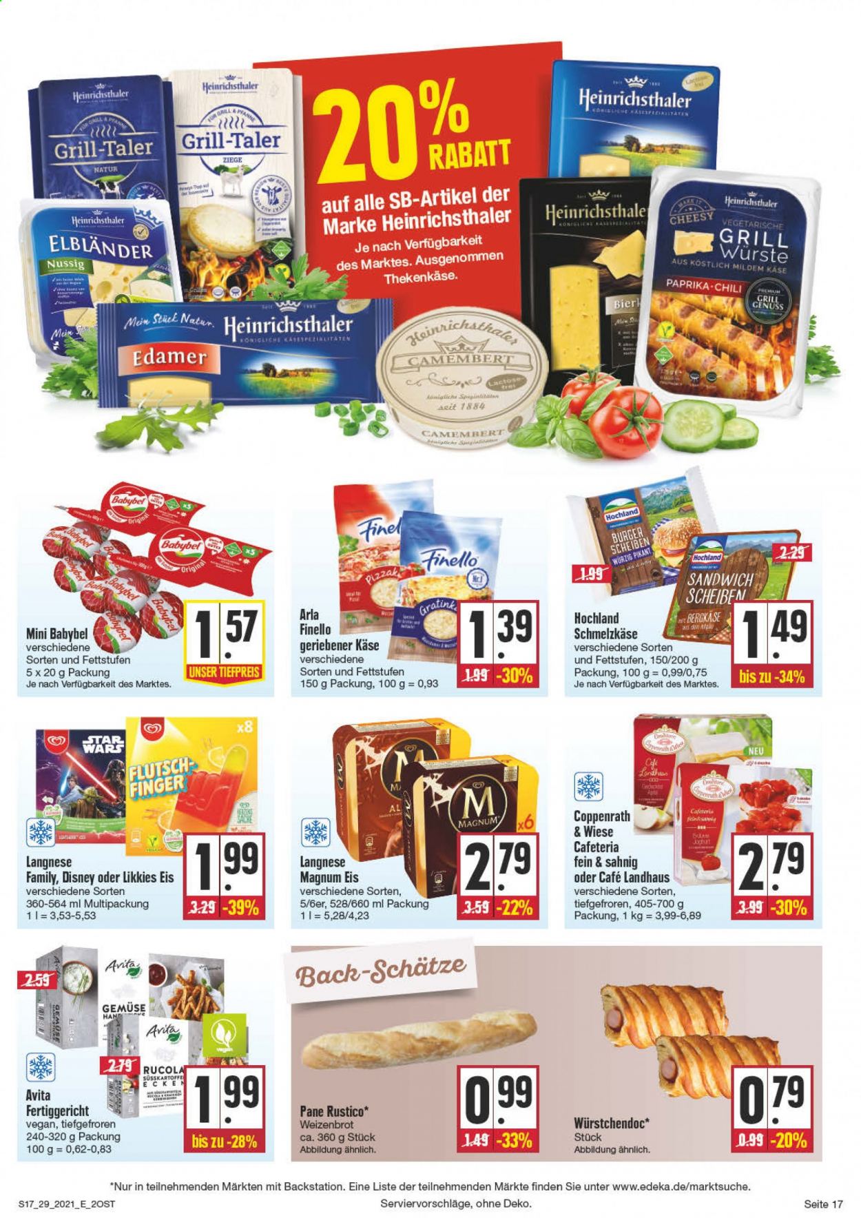 Edeka Prospekte  - 19.07.2021 - 24.07.2021. Seite 21