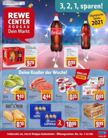 Prospekte REWE - 19.7.2021 - 24.7.2021.
