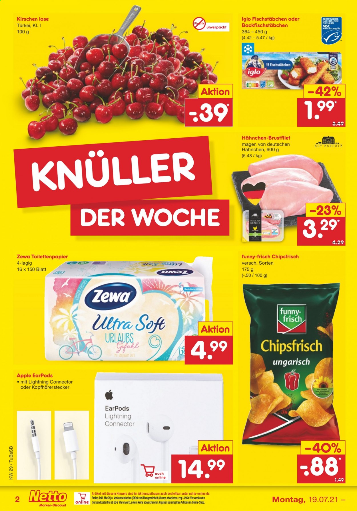 Netto Marken-Discount Prospekte  - 19.07.2021 - 24.07.2021. Seite 2