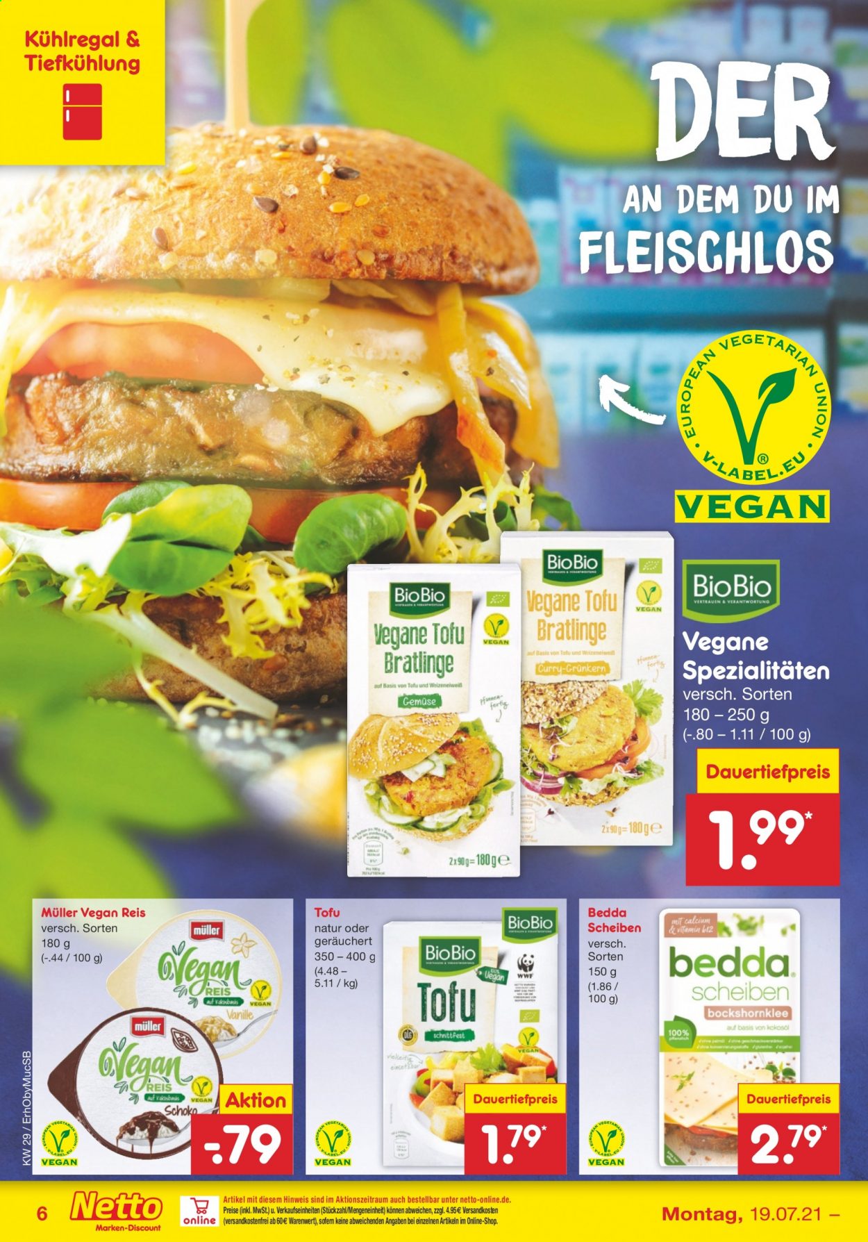 Netto Marken-Discount Prospekte  - 19.07.2021 - 24.07.2021. Seite 6