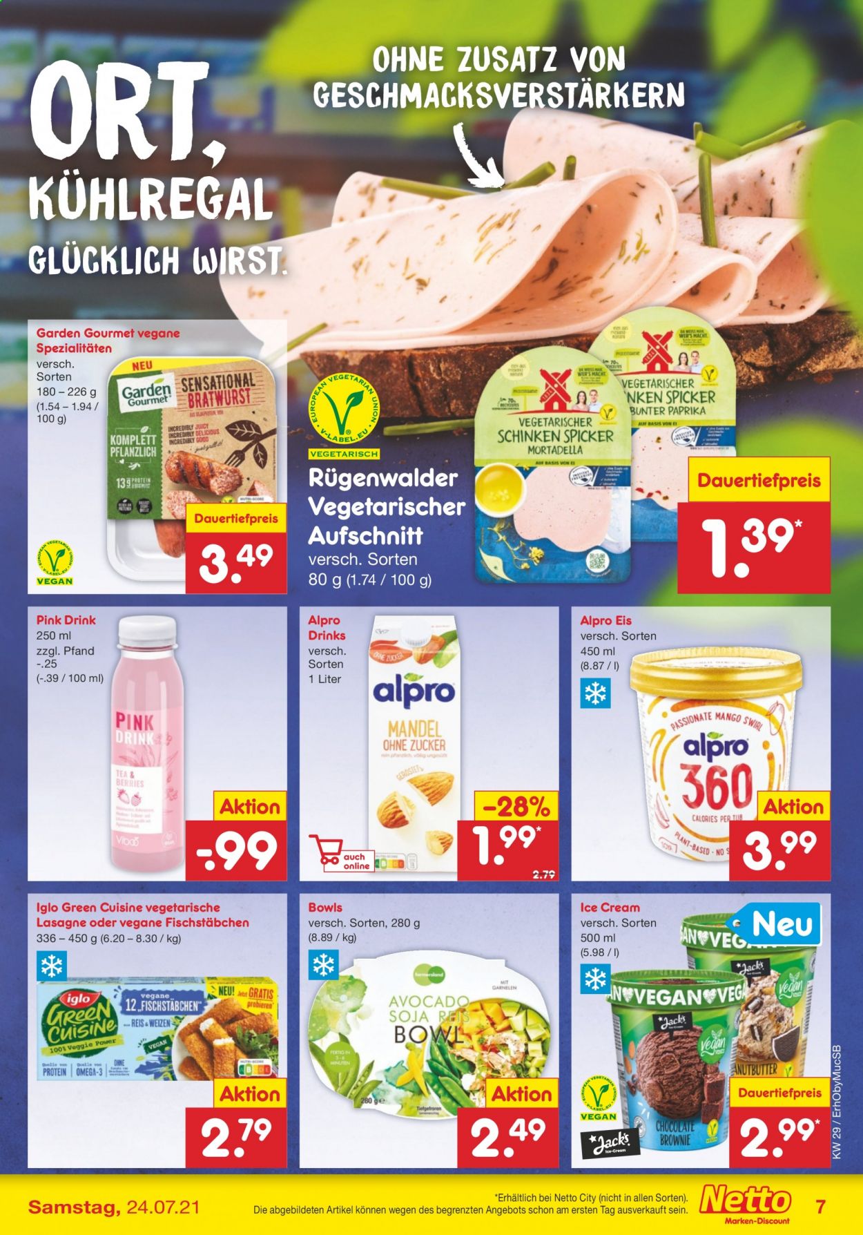 Netto Marken-Discount Prospekte  - 19.07.2021 - 24.07.2021. Seite 7