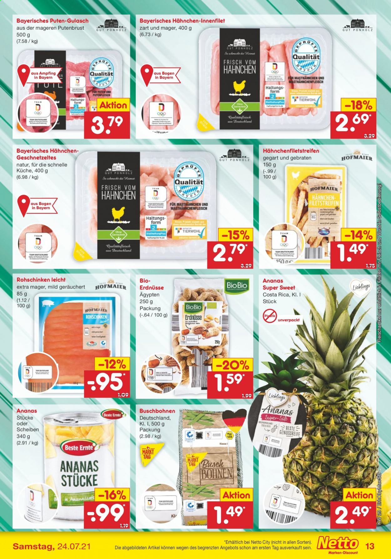 Netto Marken-Discount Prospekte  - 19.07.2021 - 24.07.2021. Seite 13