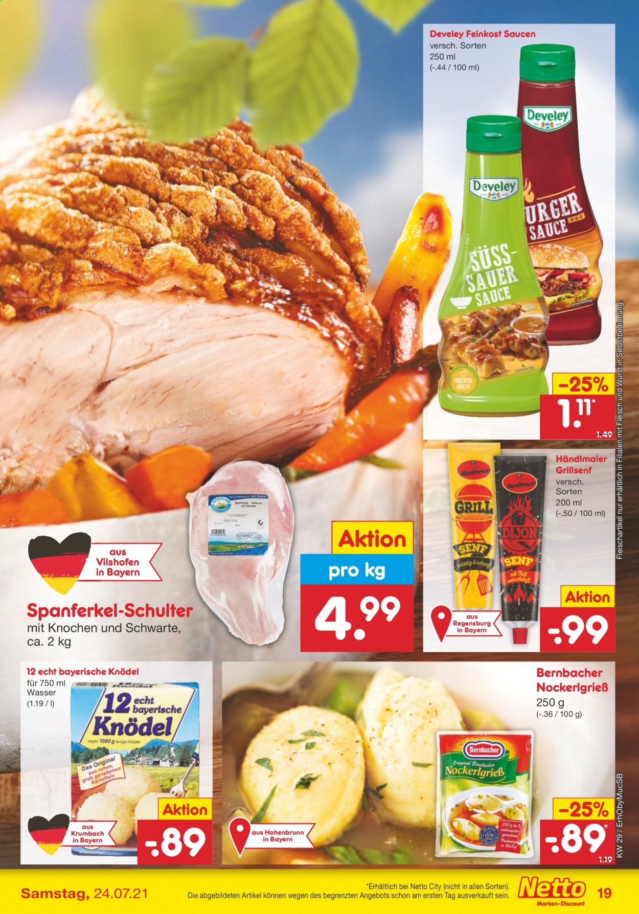 Netto Marken-Discount Prospekte  - 19.07.2021 - 24.07.2021. Seite 19