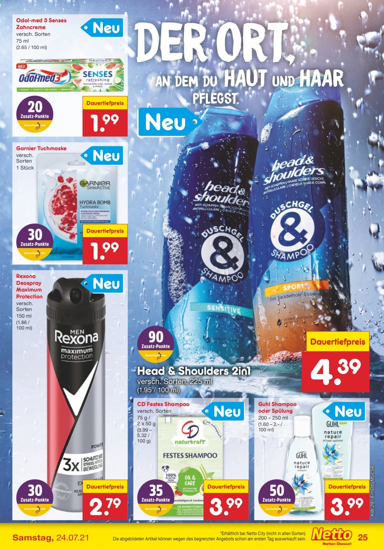 Netto Marken-Discount Prospekte  - 19.07.2021 - 24.07.2021. Seite 25
