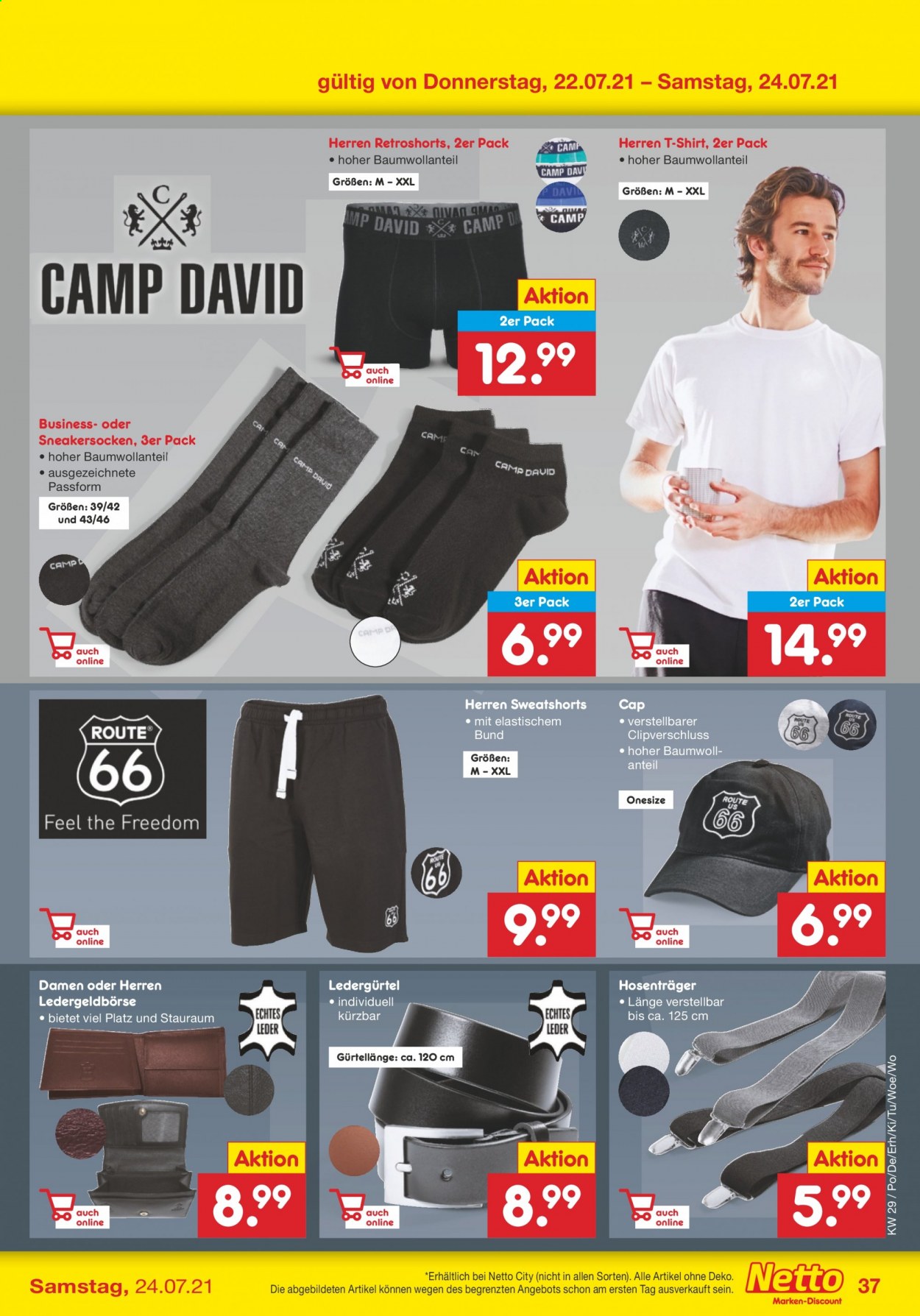 Netto Marken-Discount Prospekte  - 19.07.2021 - 24.07.2021. Seite 37