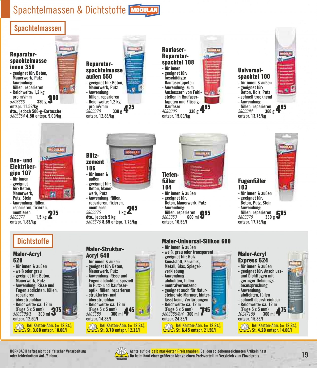 Hornbach Prospekte  - 20.07.2021 - 19.08.2021. Seite 19