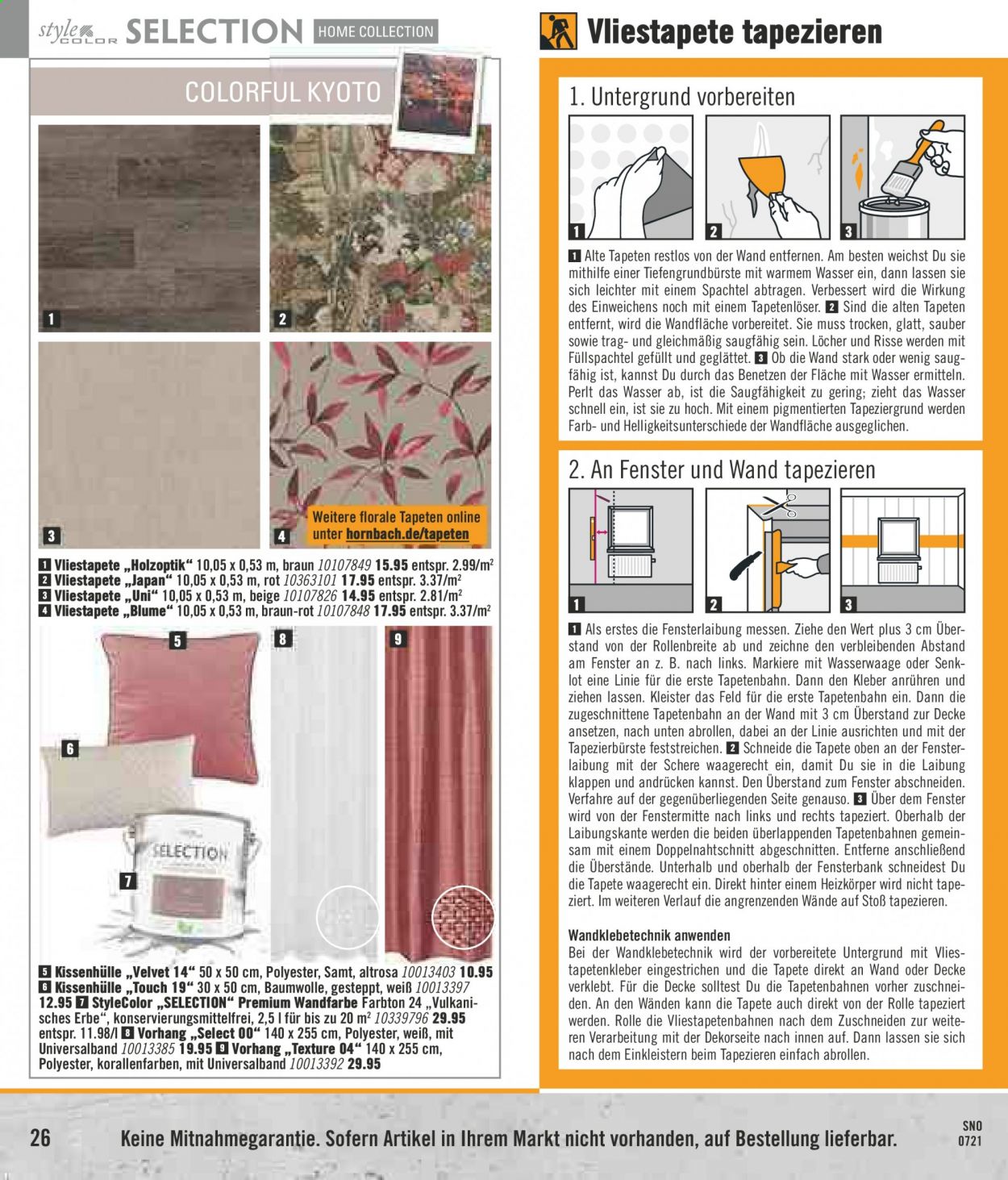 Hornbach Prospekte  - 20.07.2021 - 19.08.2021. Seite 26