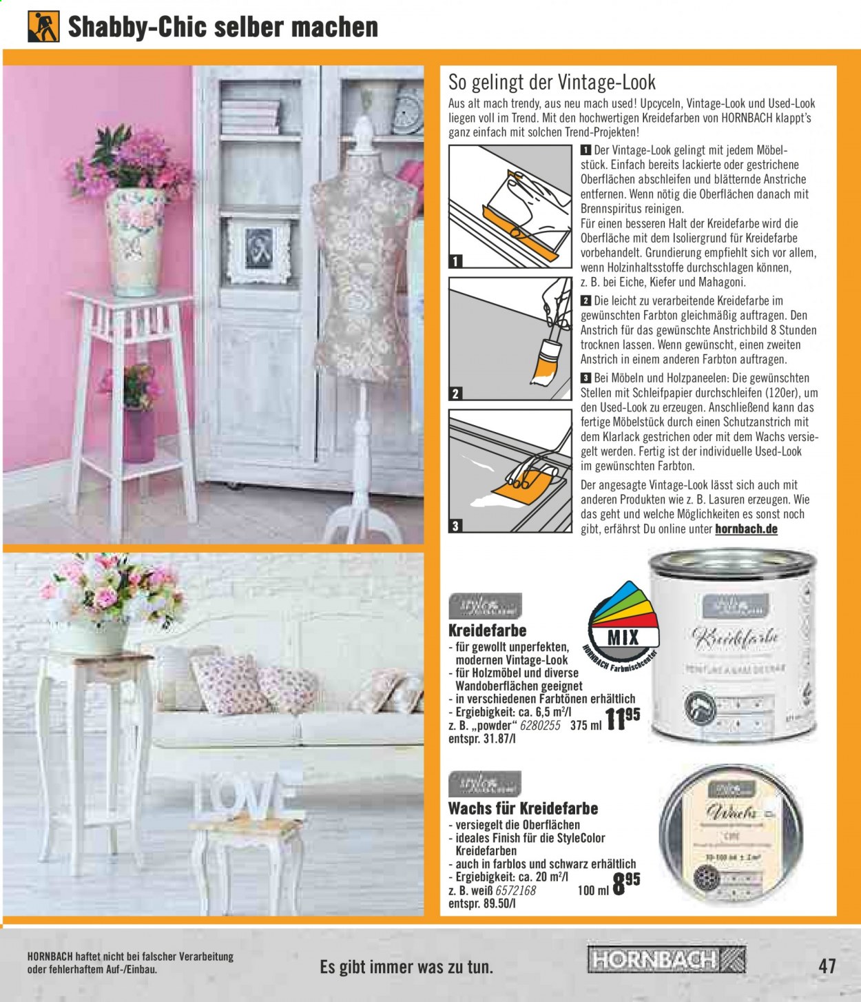 Hornbach Prospekte  - 20.07.2021 - 19.08.2021. Seite 47