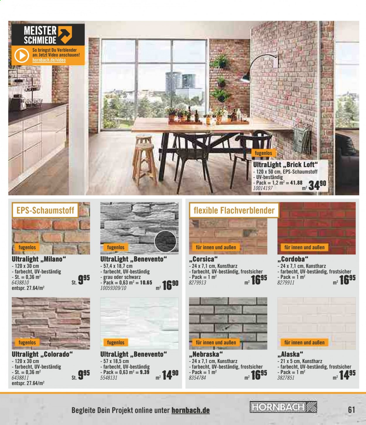 Hornbach Prospekte  - 20.07.2021 - 19.08.2021. Seite 61