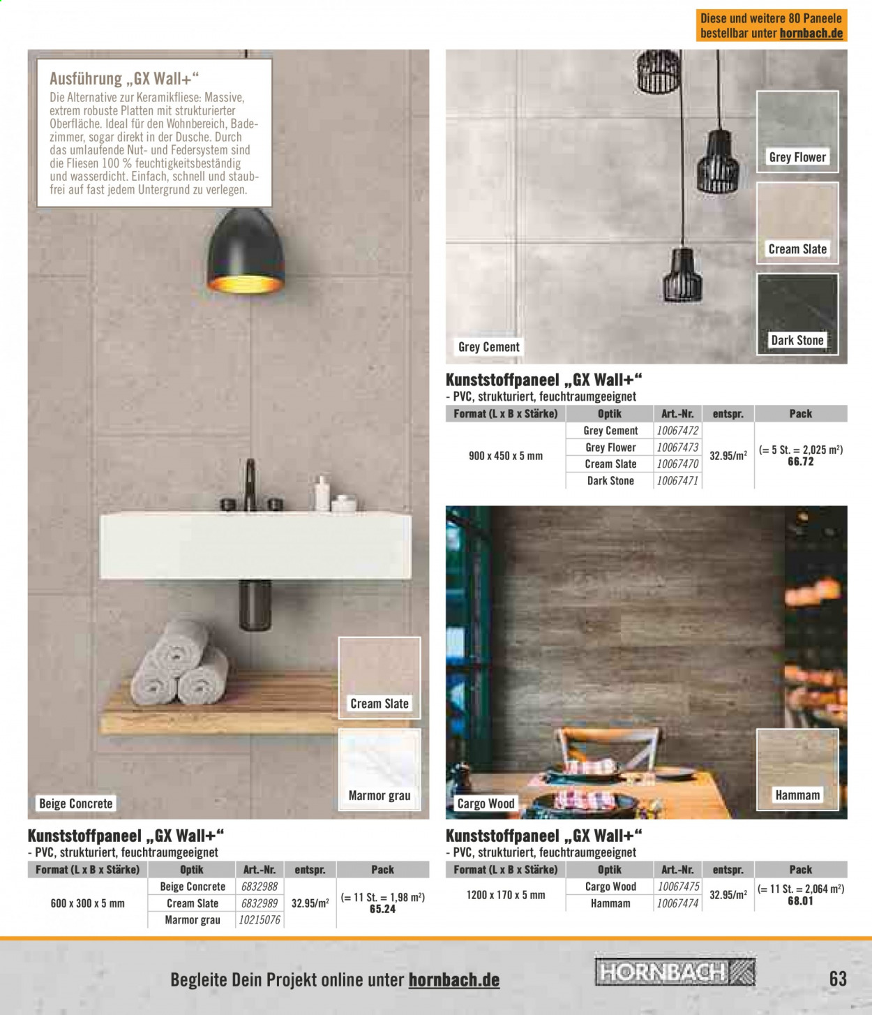 Hornbach Prospekte  - 20.07.2021 - 19.08.2021. Seite 63