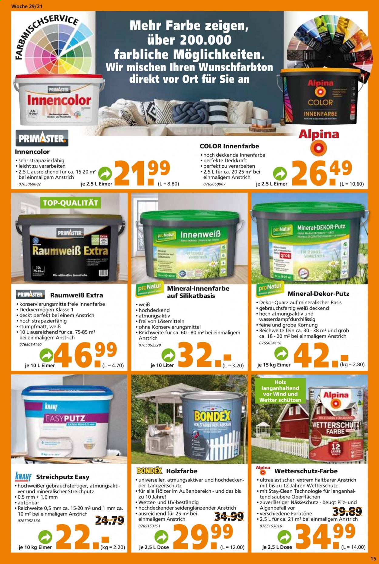 Globus Baumarkt Prospekte  - 20.07.2021 - 27.07.2021. Seite 15