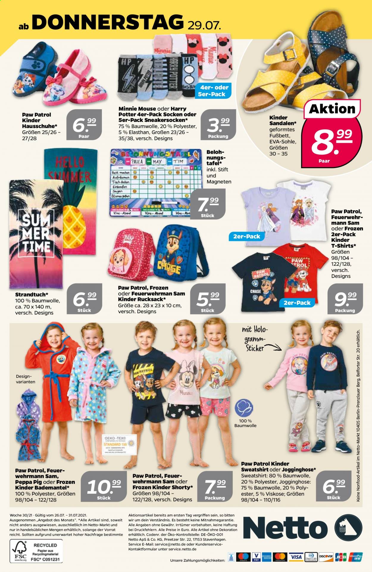 Netto Prospekte  - 26.07.2021 - 31.07.2021. Seite 28