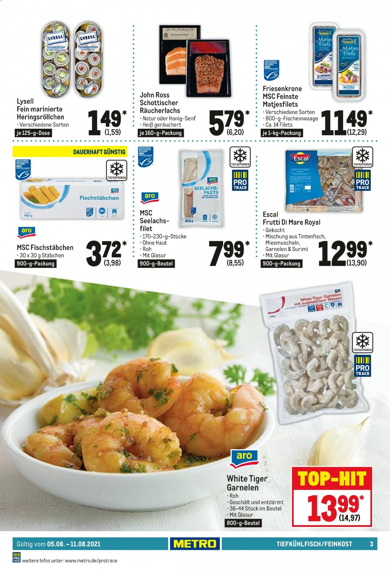 Metro Prospekte  - 5.08.2021 - 11.08.2021. Seite 3