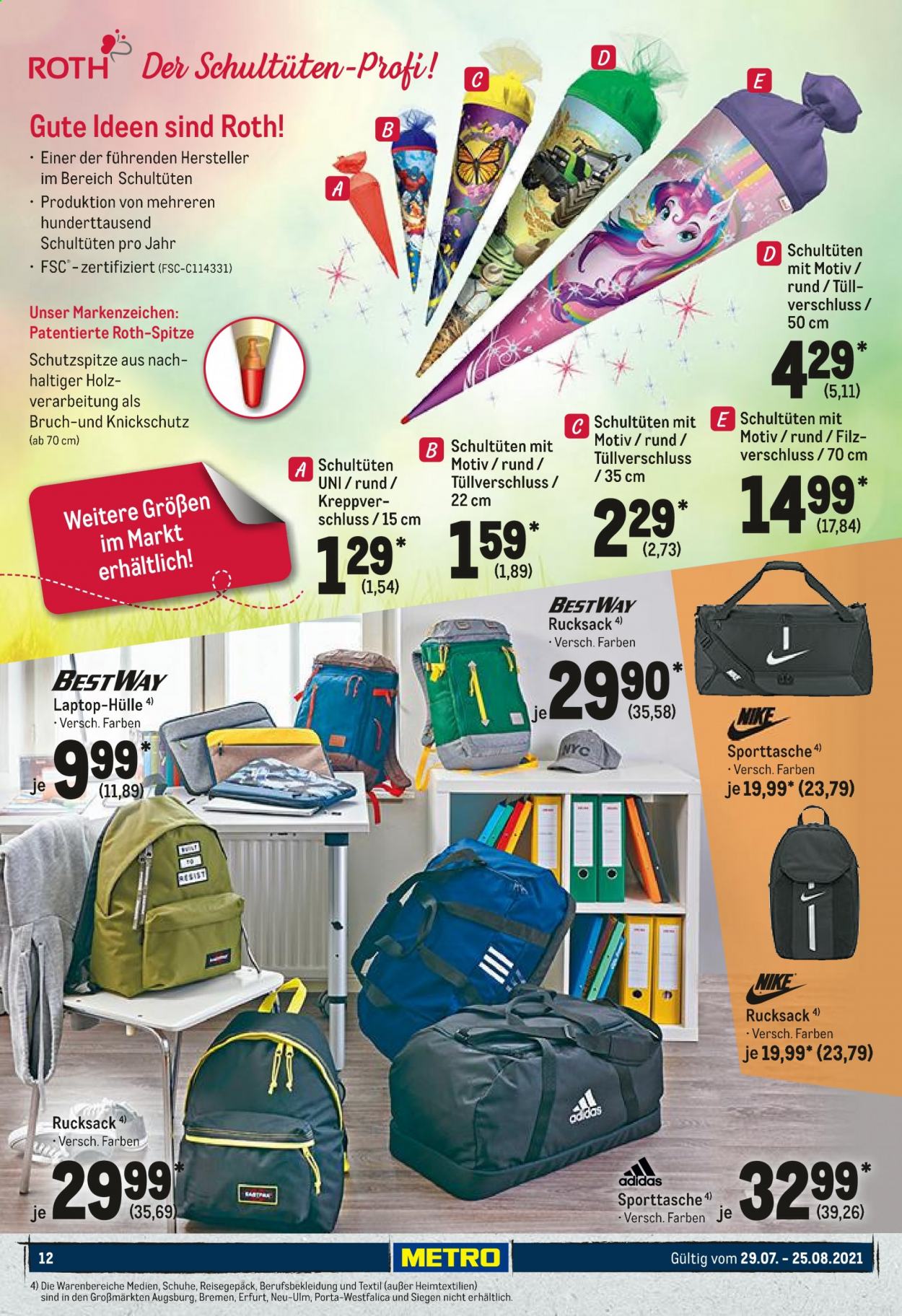 Metro Prospekte  - 29.07.2021 - 25.08.2021. Seite 12