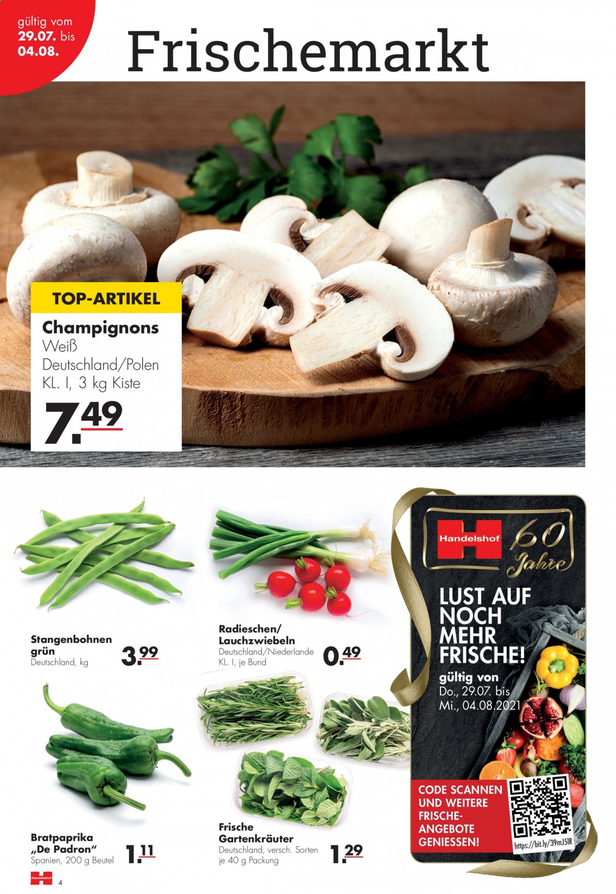 Handelshof Prospekte  - 29.07.2021 - 4.08.2021. Seite 4