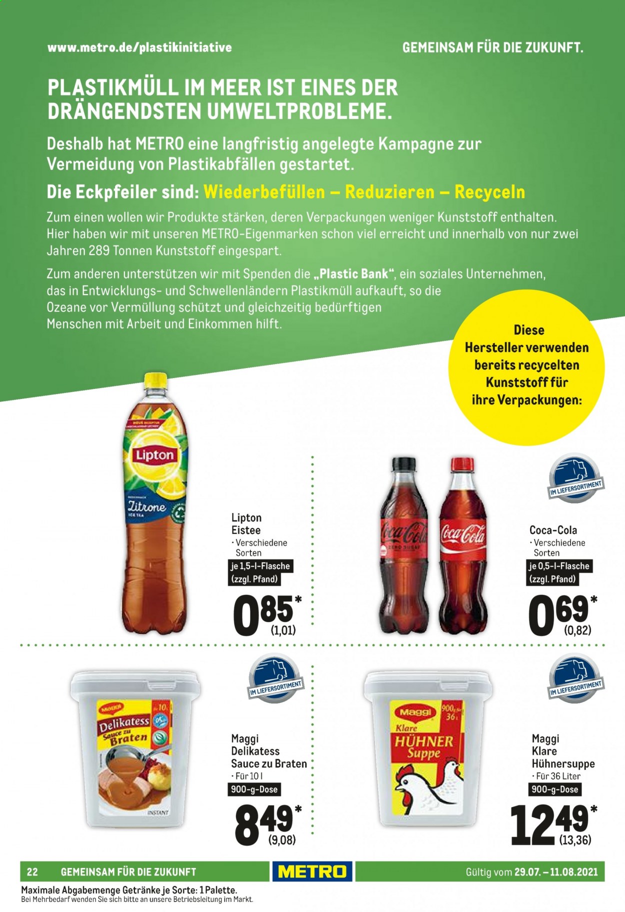 Metro Prospekte  - 29.07.2021 - 11.08.2021. Seite 22