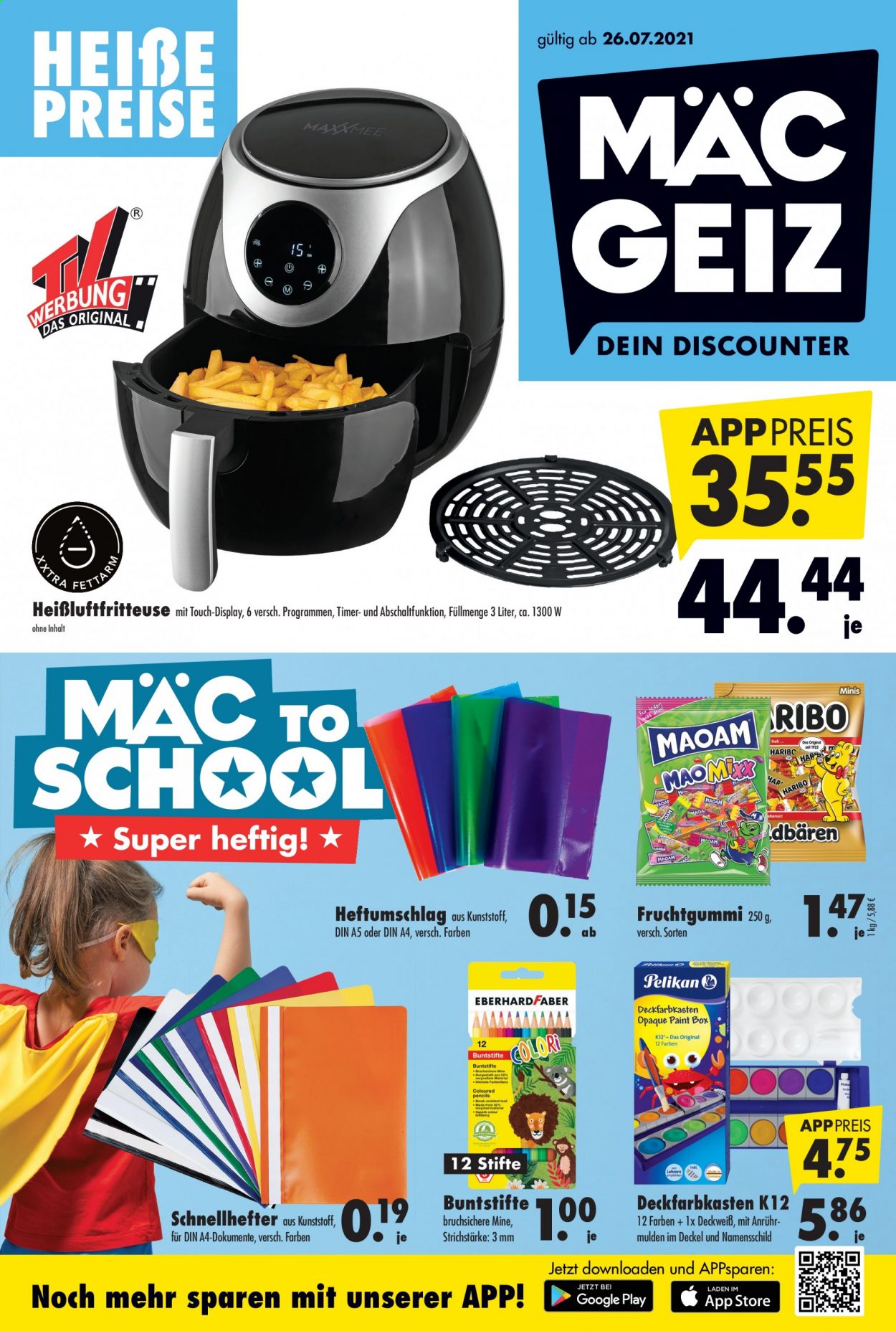 Mäc-Geiz Prospekte  - 26.07.2021 - 1.08.2021. Seite 1
