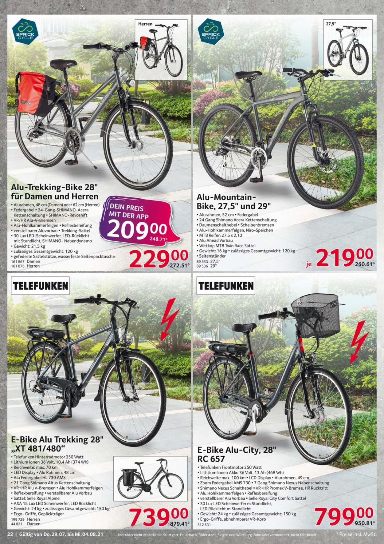 Selgros Prospekte  - 29.07.2021 - 4.08.2021. Seite 22