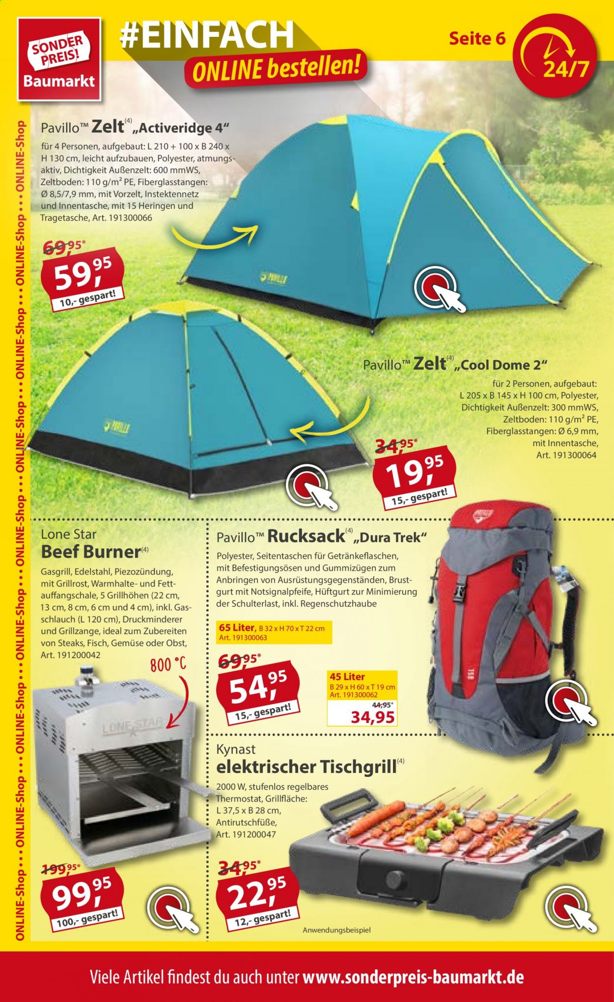Sonderpreis-Baumarkt Prospekte  - 24.07.2021 - 30.07.2021. Seite 6