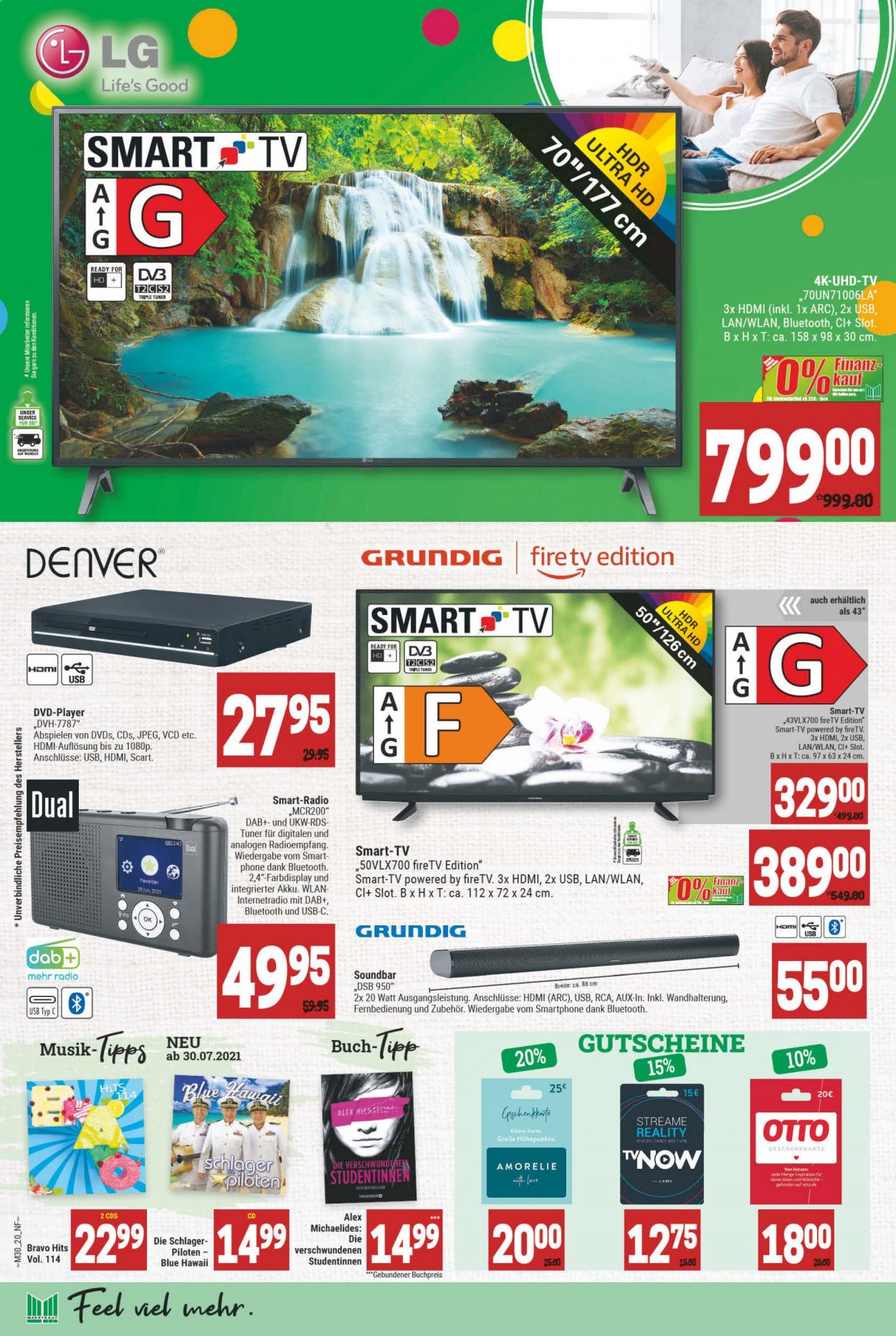 Marktkauf Prospekte  - 26.07.2021 - 31.07.2021. Seite 20