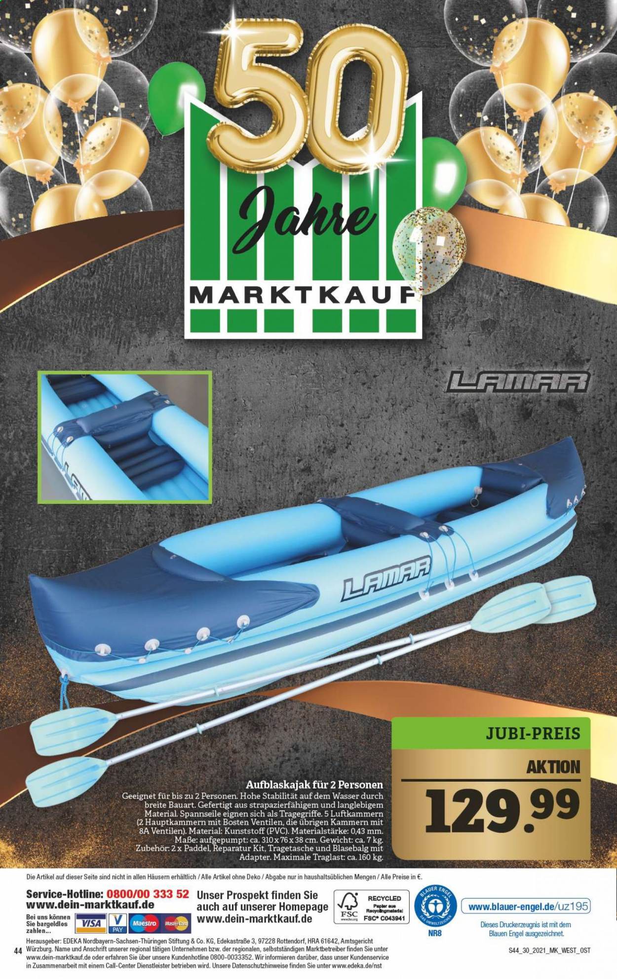 Marktkauf Prospekte  - 26.07.2021 - 31.07.2021. Seite 44