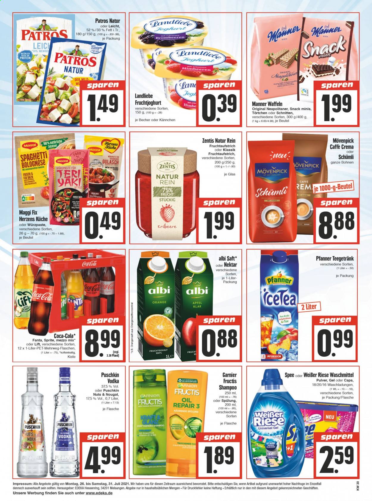 Edeka Prospekte  - 26.07.2021 - 31.07.2021. Seite 2