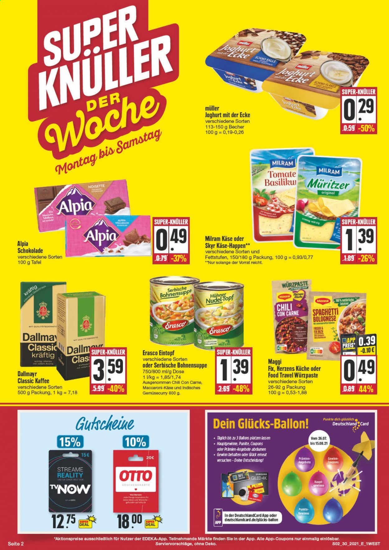 Edeka Prospekte  - 26.07.2021 - 31.07.2021. Seite 2