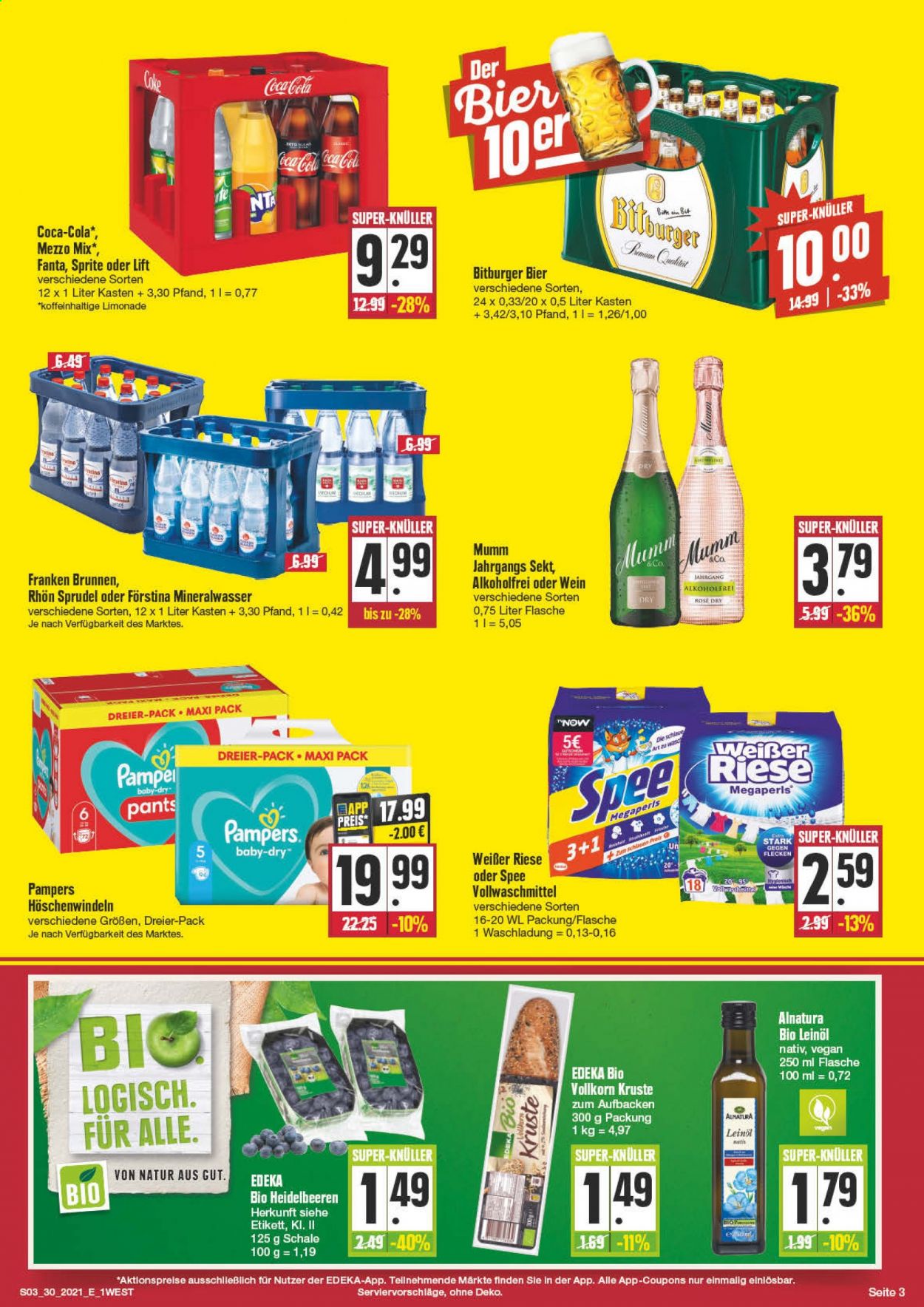 Edeka Prospekte  - 26.07.2021 - 31.07.2021. Seite 3