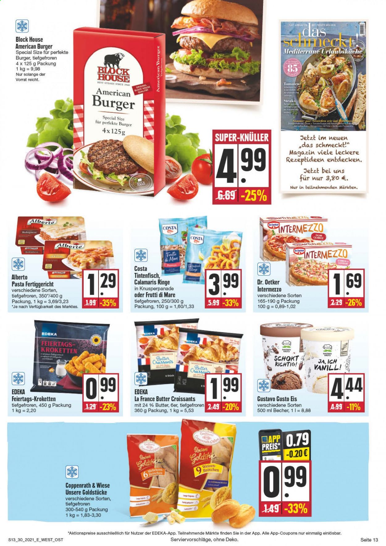Edeka Prospekte  - 26.07.2021 - 31.07.2021. Seite 13