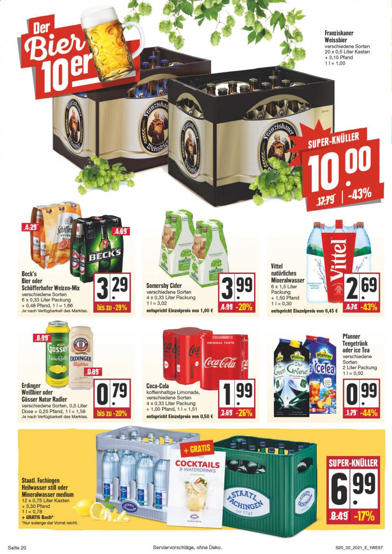 Edeka Prospekte  - 26.07.2021 - 31.07.2021. Seite 24