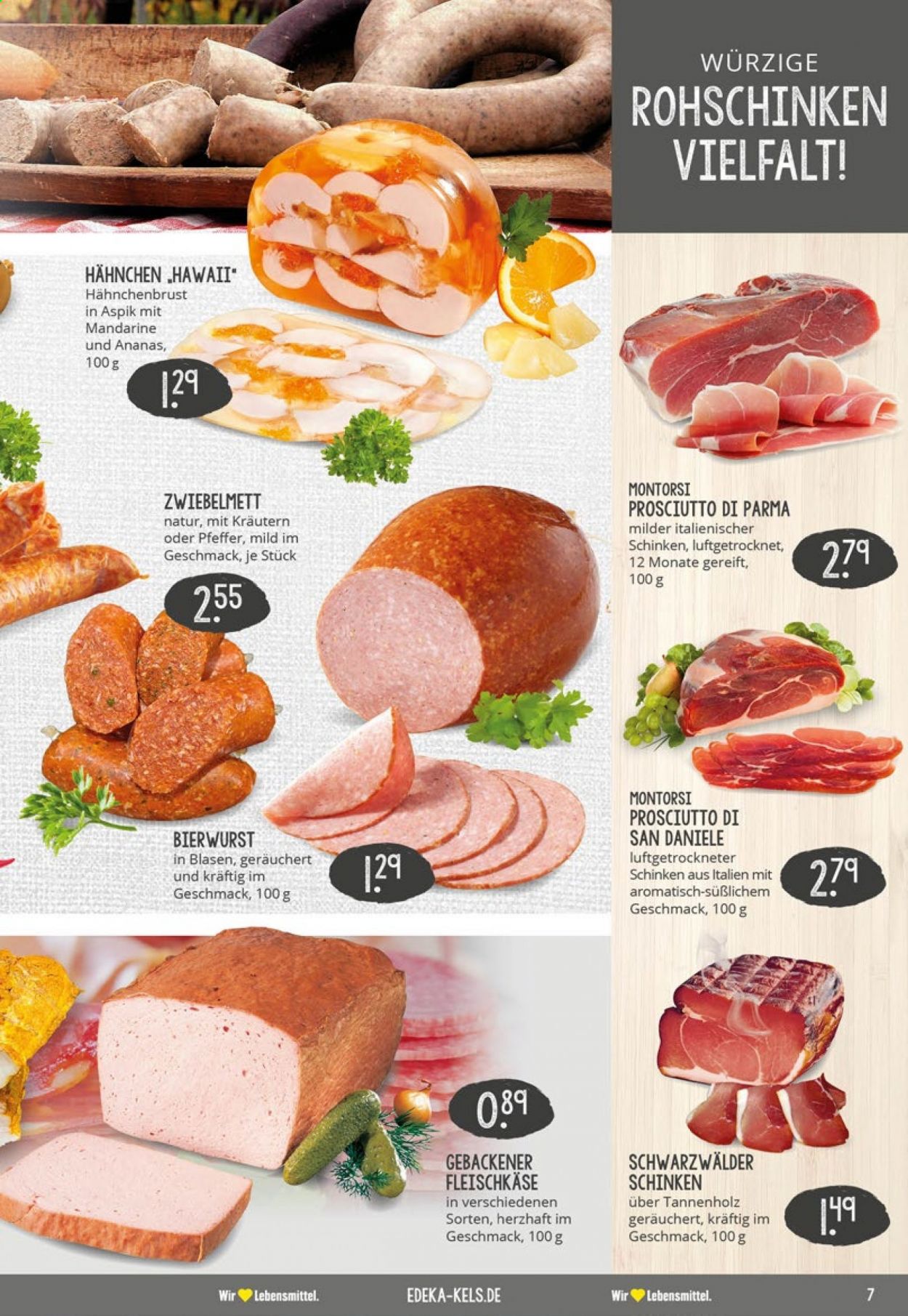Edeka Prospekte  - 26.07.2021 - 31.07.2021. Seite 7