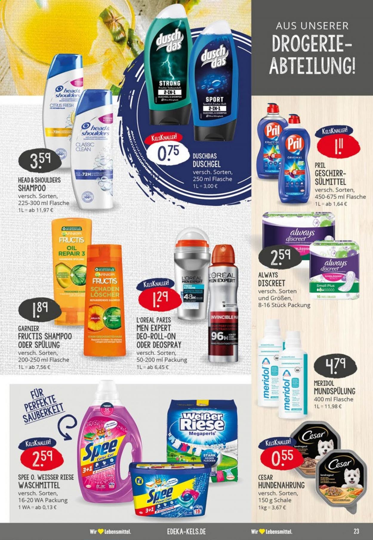 Edeka Prospekte  - 26.07.2021 - 31.07.2021. Seite 23