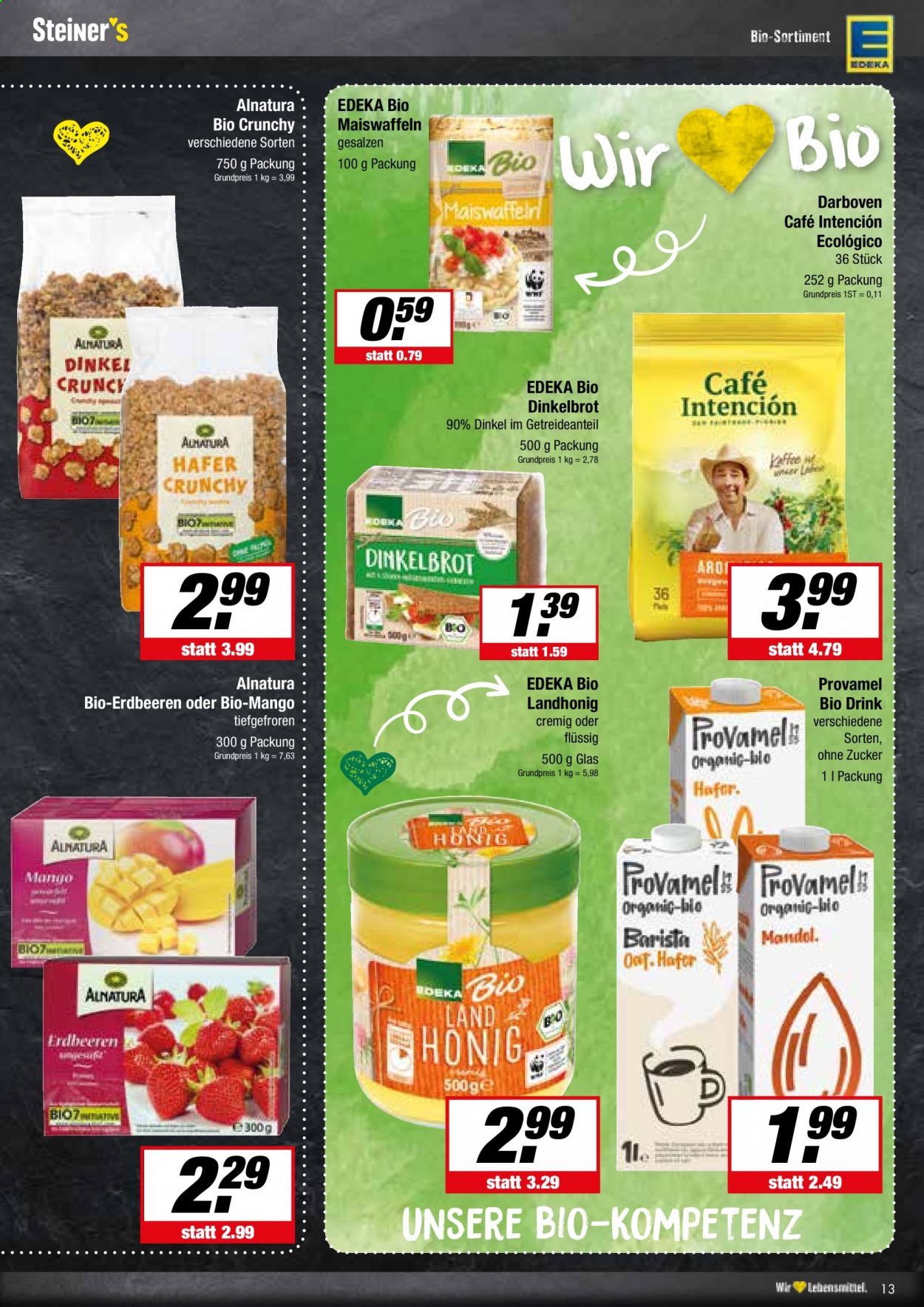 Edeka Prospekte  - 26.07.2021 - 31.07.2021. Seite 13